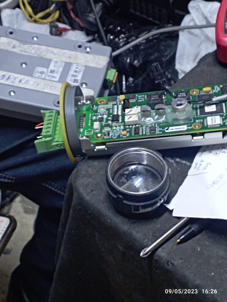 REPARACION DE CAMARAS DE CONTROL DE TRANSITO MARCA ITERIS